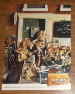 Rzadka reklama tytoniu SAMSON - gitary jamsession lwy komiks 1982 - Zdjęcie 1 z 1