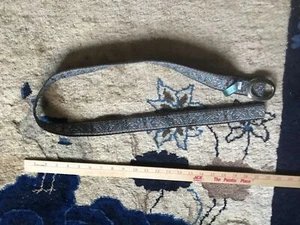 Vintage Eliza B Hand Crafted Women’s Multicolored Belt Size M - Picture 1 of 2