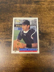 Excel #112 Jorge Posada 1993-94 radiocontrol novato Yankees - Imagen 1 de 1