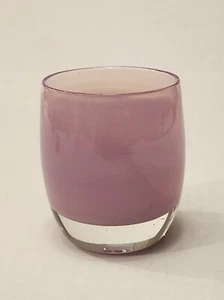 Glassybaby Sister Pink Lavender Purple Hand-Blown Glassy Baby Candle Holder - Picture 1 of 15