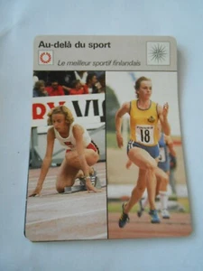 Au delà de Sport Le meilleur sportif Finlandais Card Année 70 - Picture 1 of 1