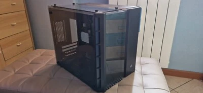 Corsair Crystal 280X PC Nero micro ATX Acciaio Vetro CC-9011135-WW - Immagine 1 di 4