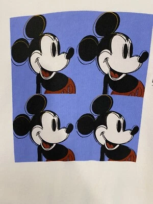 Mickey Mouse Hoodie Sweatshirt Dress Size LG New With Tags - Image 1 of 4