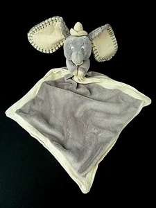 *. DISNEY SIMBA DUMBO KUSCHELTIER ELEFANT TASCHENTUCH GRAU ECRU HUT SEHR GUTER ZUSTAND - Bild 1 von 5