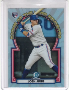 2023 Bowman - Rookie of the Year Favorites Josh Jung #ROYF-9 (RC) - Picture 1 of 2