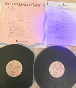 6/24/91 LOST LENNON TAPES, JOHNS SONGWRITING PROCESS, UNIQUE INTERVIEWS,10 TUNES - Picture 1 of 2