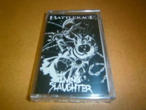 BATTLERAGE - Living Slaughter. Tape - Picture 1 of 2
