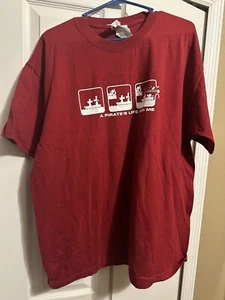 Vintage Disney World Pirates of the Caribbean XL T-shirt From Ride - Picture 1 of 5