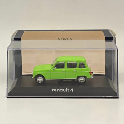 Norev 1/43 Renault R4 1972 Green Diecast Models Car Limited Collection - Image 1 of 4