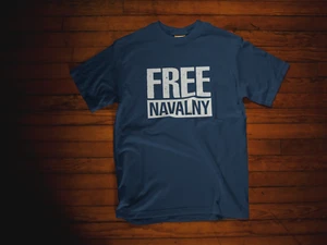 Free Navalny Shirt, Alexei Navalny T-Shirt - Picture 1 of 9