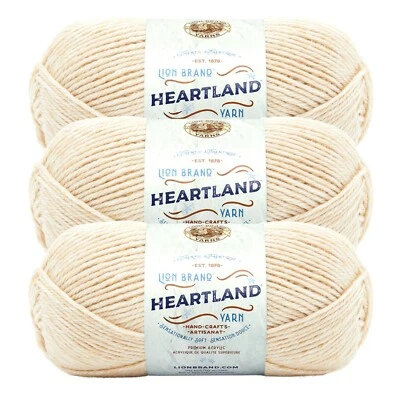 (3 Pack) Lion Brand Yarn 136-098U Heartland Yarn, Acadia - Image 1 of 4