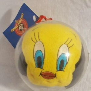 Juego de regalo de diadema y llavero de personaje de pájaro Looney Toon Tweety 1998 de colección - Imagen 1 de 6