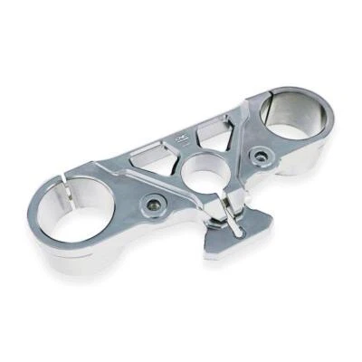 Piastra di sterzo superiore CNC argento Ducati Multistrada 1200S 2015-2017 Foto 1 de 4