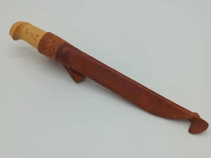 Vintag Rapala J. Marttiini 11" Fish Fillet Knife 6" Blade Leather Sheath Finland - Picture 1 of 4