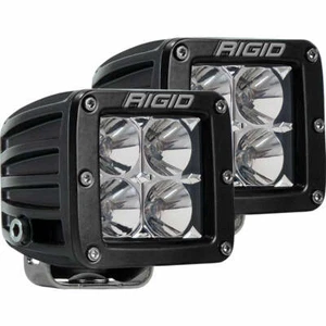 LED híbrido de inundación RIGID Industries serie D PRO - par - negro - 202113 - Imagen 1 de 3