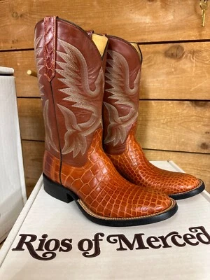 Botas Rios of Mercedes Talla 5c Coñac Clásicas Gator ¡Usadas una vez! Excelente estado! Foto 1 de 4