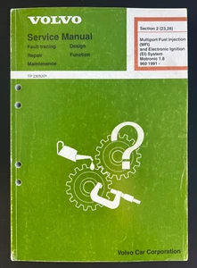 Volvo 960 MFI EI Motronic 1.8 manual de servicio 1991 1992 1993 1994 - Imagen 1 de 2