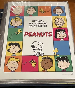 88 Panels: Official US Postage Celebrating Peanuts Postal Commemorative Society - Picture 1 of 24