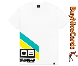 Drake's October's Very Own OVO Team 08 White T-Shirt Size Large - Brand New - Picture 1 of 5