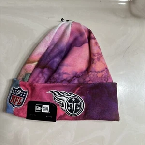 Tennessee Titans NEW Womens NFL Crucial Catch Knit Beanie Cap Hat - OSFA $36 - Picture 1 of 2
