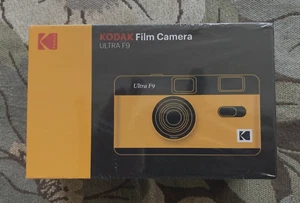 New - Kodak ULTRA F9 Reusable Manual 35mm Film Camera Yellow---- FACTORY SEALED - Picture 1 of 9