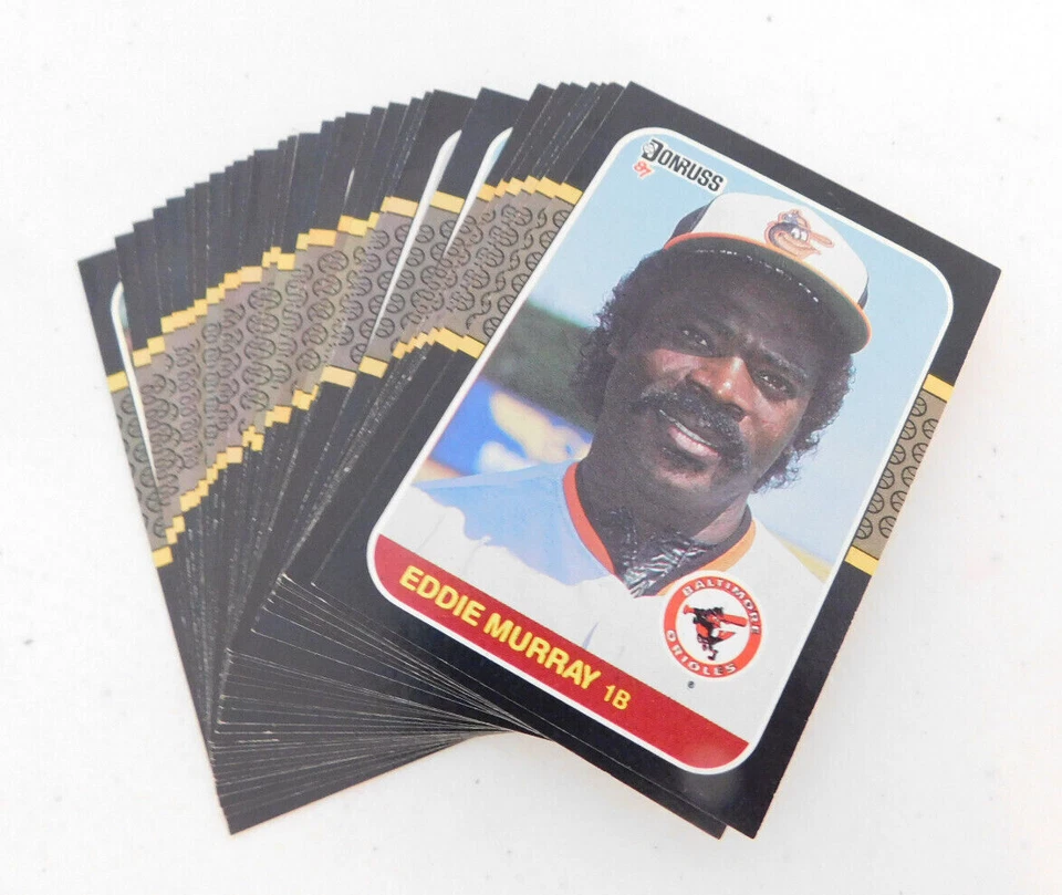 1987 DONRUSS BASEBALL YOU PICK YOUR CARD, COMPLETE YOUR SET #'s 1-220 (item#E20) - Image 1 of 1