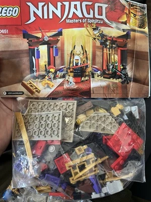 Lego Ninjago Set 70651, Masters Of Spinjitzu, Incomplete, Pieces And Manual - Image 1 of 4