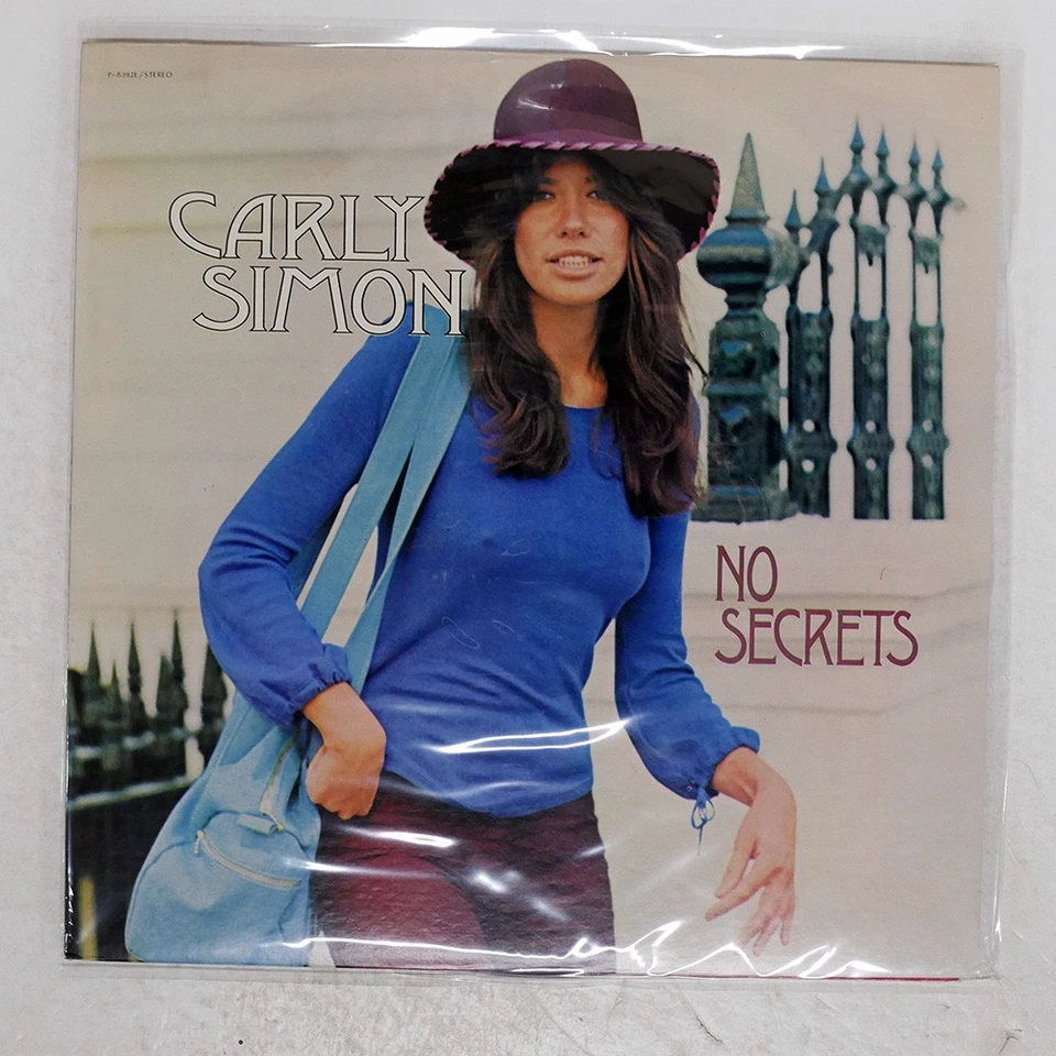 CARLY SIMON NO SECRETS ELEKTRA P8392E Japan VINYL LP - Image 1 of 1