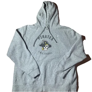 Southwestern University Pirates Nike XL Gris NCAA Sudadera con Capucha SWU Fútbol - Imagen 1 de 6