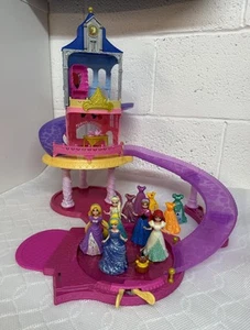 Disney Princess Mattel Glitter Glider Castle - Magiclip / Magic Clip - RARE - Picture 1 of 13