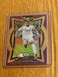 2024-25 Select FIFA Purple Mojo Prizm Kylian Mbappe #1 Real Madrid - Bild 1 von 4