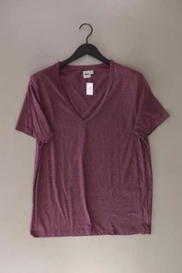 Asos Shirt mit V-Ausschnitt Regular T-Shirt für Herren Gr. 54, XL Kurzarm lila - Bild 1 von 6