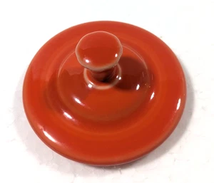 Fiesta Ware HLC Persimmon Sugar Bowl Replacement LID ONLY Orange - Picture 1 of 7