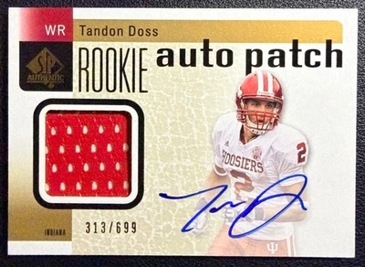 TANDON DOSS 2011 SP Authentic Rookie Patch Autograph 313/699 - Image 1 of 2