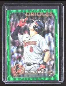 Lámina verde Crackle Topps Ryan Mountcastle #34 #/499 2024 - Imagen 1 de 2