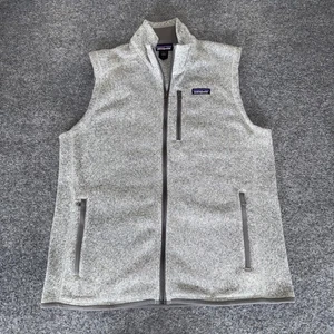 Patagonia Better Maglione Gilet Pile Uomo Grande Grigio Full Zip Outdoor Gorpcore - Foto 1 di 9