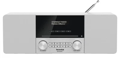 TECHNISAT DIGITRADIO 3 Radio, DAB+, FM, Bluetooth, Weiß - Bild 1 von 2