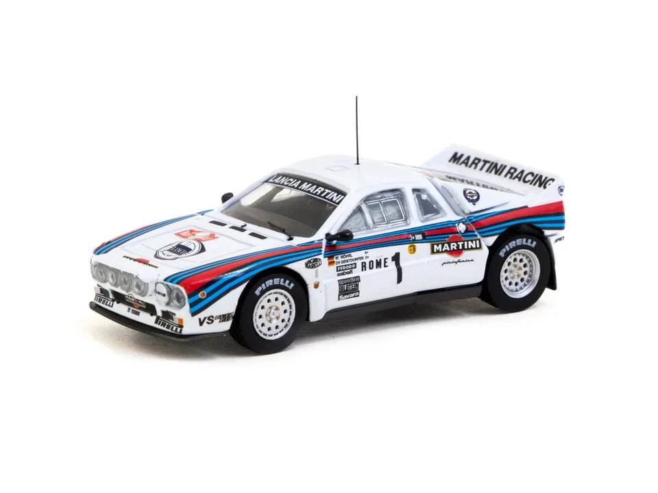 1/64 LANCIA 037 RALLY #1 WINNER MONTE CARLO 1983 ROHRL GEISTDORFER TARMAC - Immagine 1 di 1