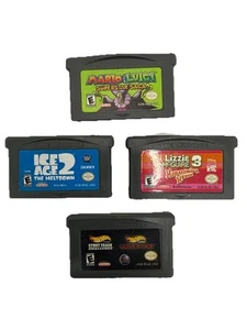 Nintendo Game Boy Mario And Luigi: Superstar Saga, Lizzie McGuire, 2 More Games - Picture 1 of 5