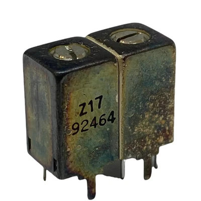 TOKO RCL Z17 92464 Double Adjustable Transformer Coil Variable Inductor 15.5x14. - Image 1 of 2