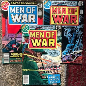 Lot of 3 Men of War by Jack C. Harris, Dick Ayers, Howard Chaykin 1978 DC Comics - Picture 1 of 24