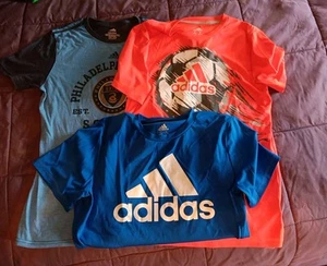Adidas Boys Size Large T-shirts Athletic Sports Soccer Philadelphia Union - Picture 1 of 8