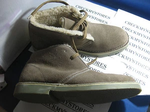 NIB  Robert Wayne RW by Robert Wayne Iceberg SUEDE LEATHER BOOTS GREY OR SAND - Picture 1 of 28