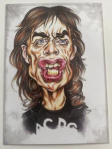 MICK JAGGER The Rolling Stones Crazy Caricatures Base #1 - Picture 1 of 1