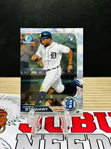 2019 Bowman Chrome #7 Christin Stewart Detroit Tigers RC Baseball Rookie RC - Picture 1 of 2
