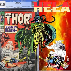 1968 Thor #150 CGC 8.0 1st Hela Cover, Loki & Destroyer, Triton Appearance - Picture 1 of 3