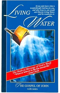 Living Water - The Gospel Of John with Notes - 1996, Booklet - Picture 1 of 3
