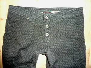 Original PLEASE Hose P67 Gr.S grau mit Muster - Bild 1 von 8