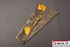 Chinese characters Silk Bag for Japanese Samurai Sword Katana storage - Picture 1 of 3