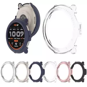 PC Protective Case Screen Protector Cover For Amazfit Active 2 Smart Watch New - Zdjęcie 1 z 23